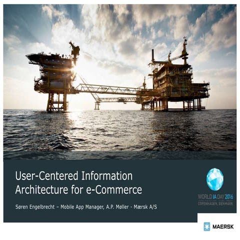 User-Centered Information Architecture for e-Commerce�