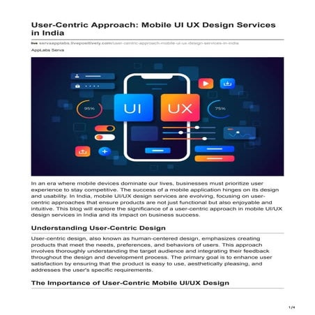 User-Centric Approach Mobile UI UX Design Services in India.pdf