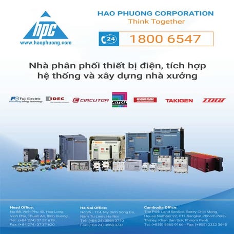 Catalog biến tần Inovance MD290 - HPC