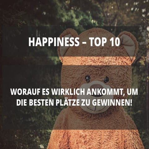User Hapiness - der entscheidende SEO-Faktor in den Top10 Rankings