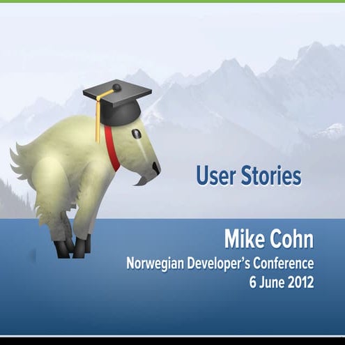 Introduction to User Stories