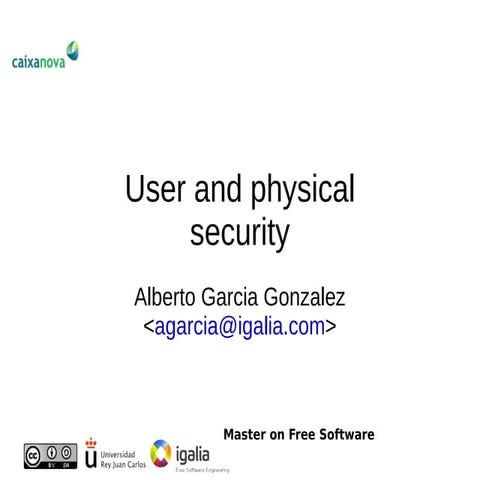User And Physical Security
