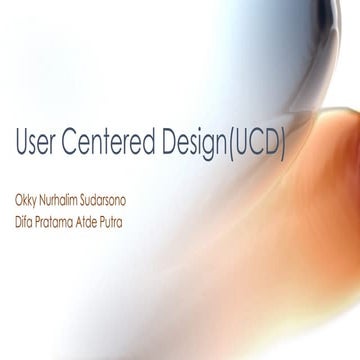 Materi User Centered Design(UCD) Perkuliahan Sistem Informasi Semester ...