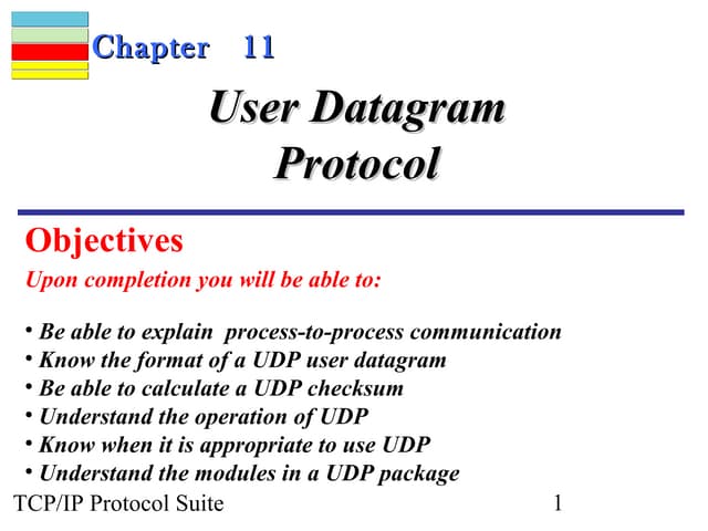 User datagram protocol