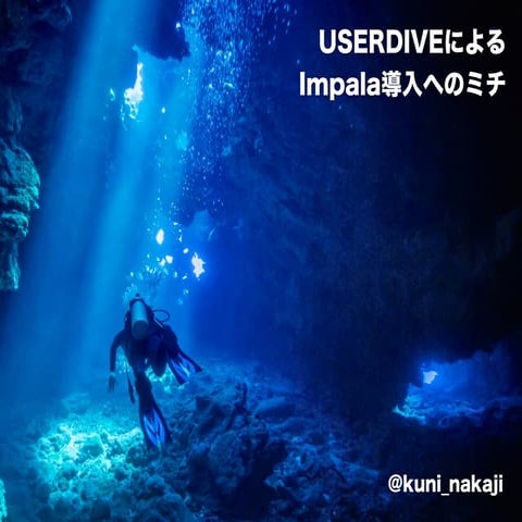 Userdiveによるimpala導入へのミチ