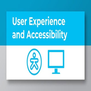 User Experience and Accessibility  - BrightonSEO March 2021
