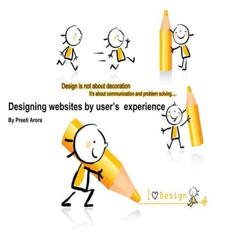 User experience & design part 3