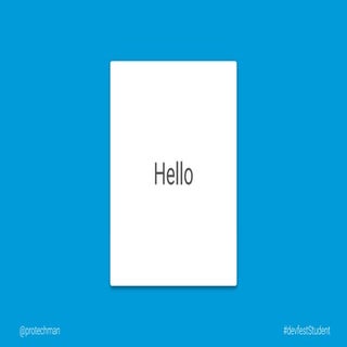 User Experience For Wearables