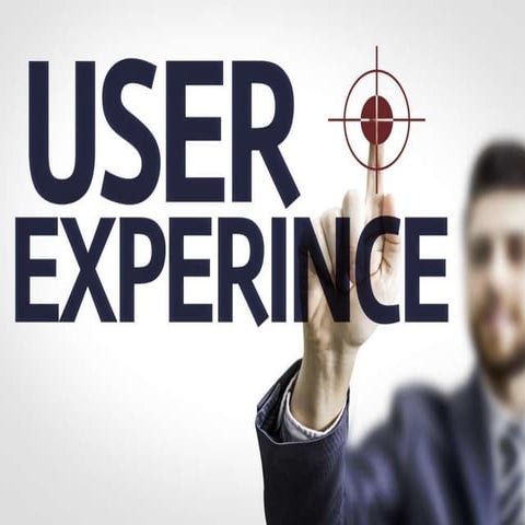 User experience wire frames