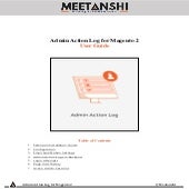 Magento 2 Admin Action Log | PDF