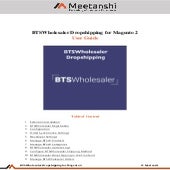 Magento 2 BTSWholesaler Dropshipping