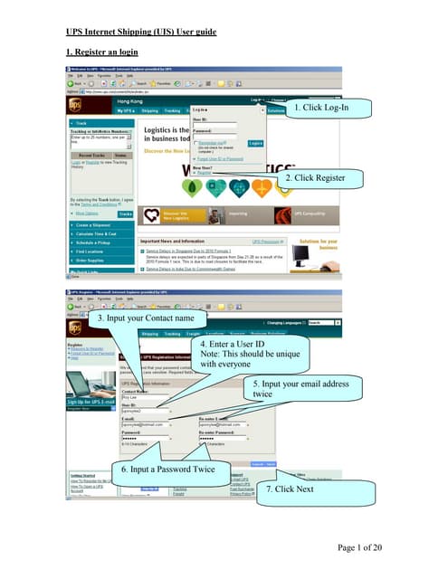 User Guide UPS Internet Shipping (PT. UPS Cardig International)