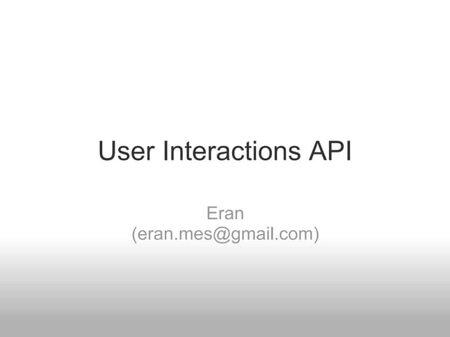 Selenium 2 User Interactions API
