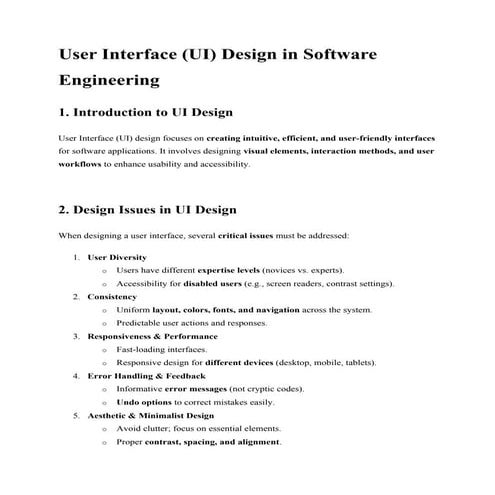 User Interface in Software Engineering.docx
