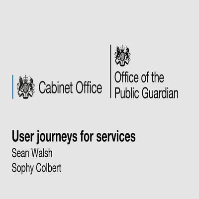 ConCon Manchester: user journeys for services