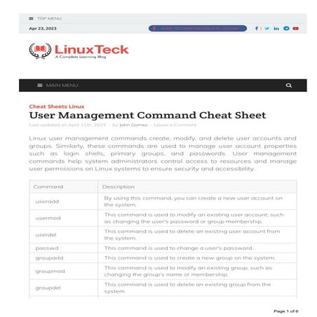 User Management Command Cheat Sheet.pdf