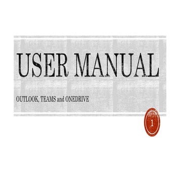 User Manual.pptx