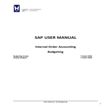 User manual co-io budgeting