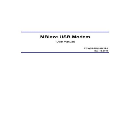 User manual adu 555 c