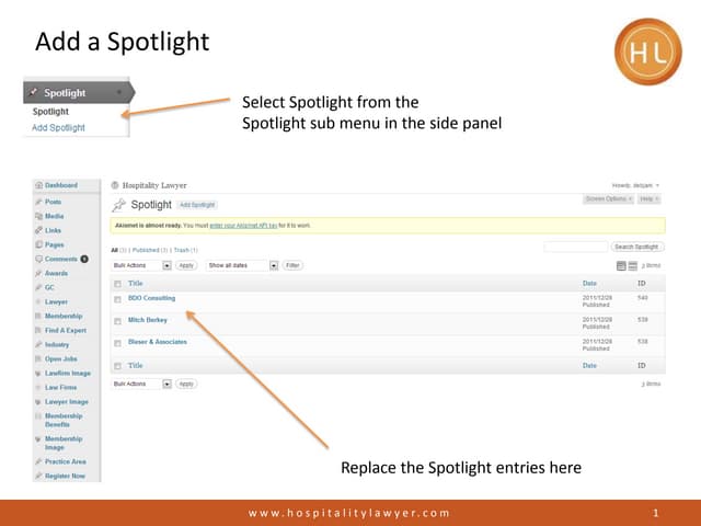 User manual hl_wp_user_add_spotlight