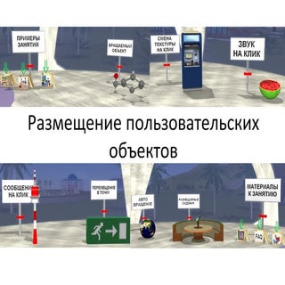 Размещение пользовательских объектов
