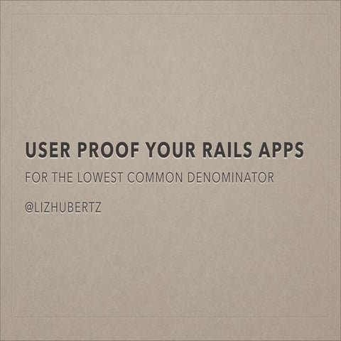 Designing Your Backend for Better User Experience (Ruby on Rails)