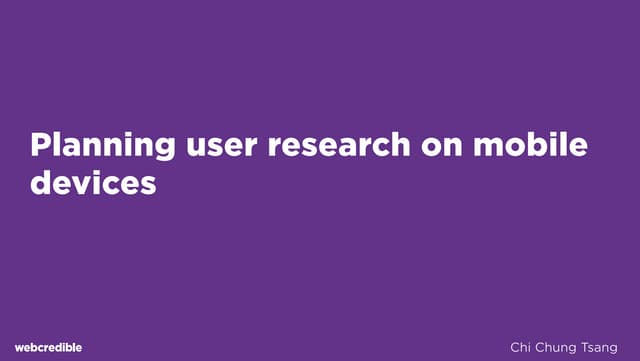 Mobile UX London 2016 Conference Wo...