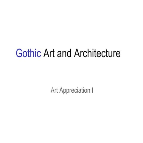 Gothic Art