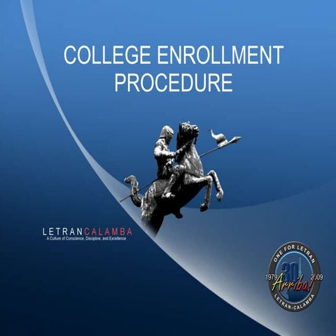 User's Guide for Enrolment