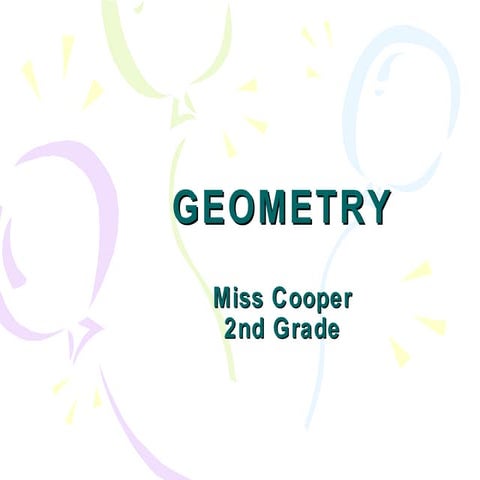 Geometric Figures (2nd-3rd Grade)