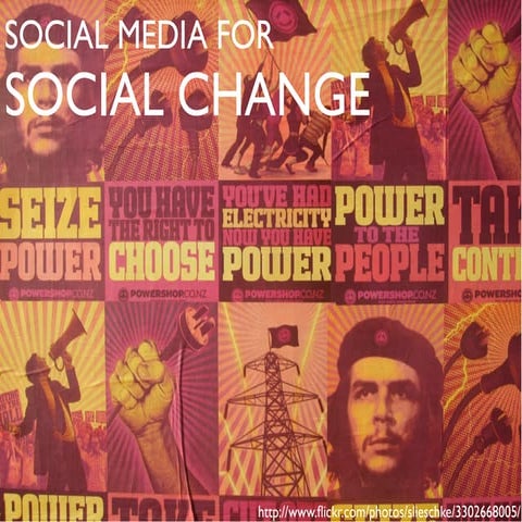 Social Media for Social change
