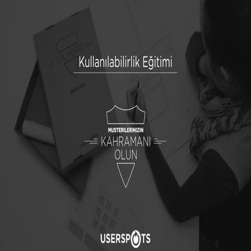 Userspots Kullanıcı Deneyimi Eğitimi