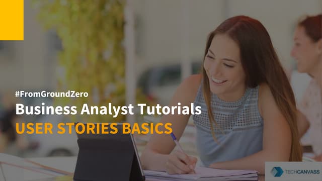 User stories basics