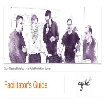 User story mapping facilitators toolbox