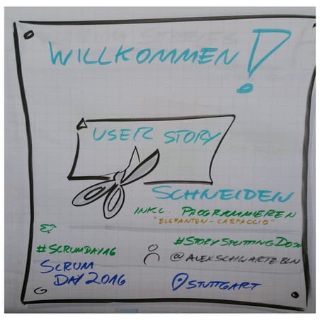 User Stories Schneiden mit Elefanten-Carpaccio (Scrum-Day 2016)