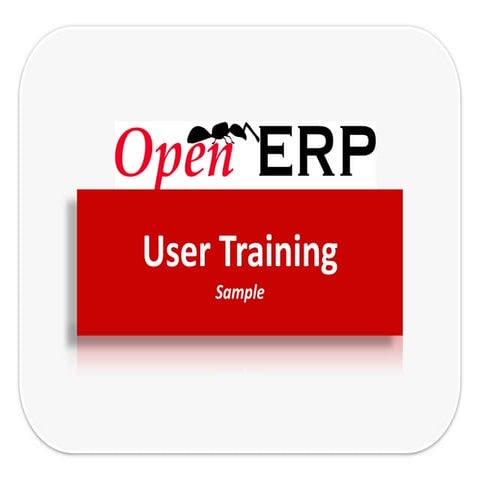 User training sample
