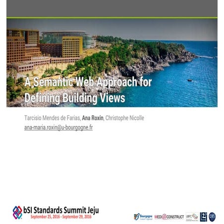 A Semantic Web Approach for defining Building Views