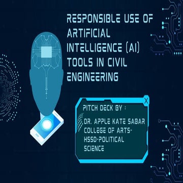Responsible Use of Artificial Intelligence (AI) Tools
