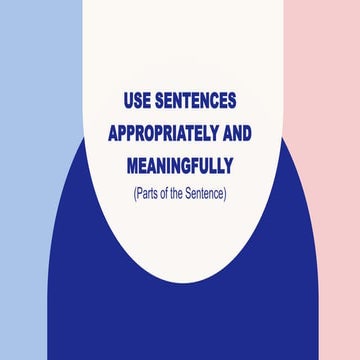 Use Sentences Appropriately and Meaningfully.pptx