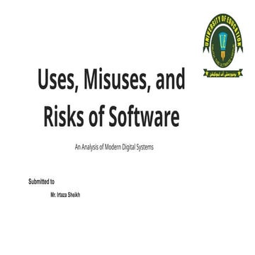 The Triple Bottom Line of Software: Uses, Misuses, and Strategic Risks ...