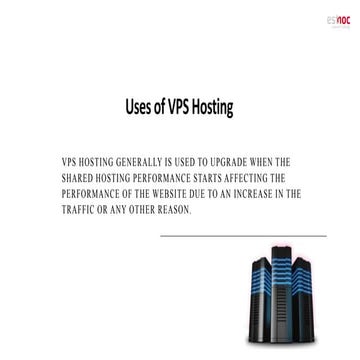 Uses of VPS Hosting | EstNoc