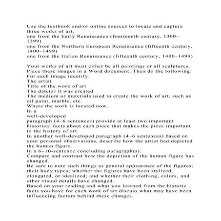 Use the textbook andor online sources to locate and capture three w.docx