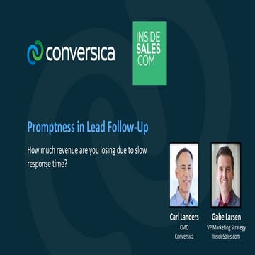 Promptness in Lead Follow-Up