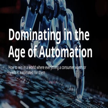 Dominating in the Age of Automation: State of Search 2025