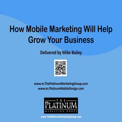 What mobile marketing can do for your business