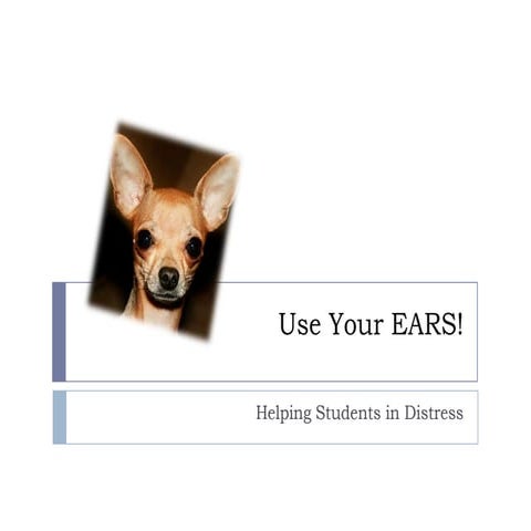 Use Your EARS Spring 2012