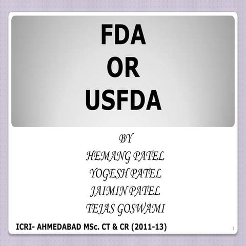Usfda 