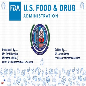USFDA  Over View
