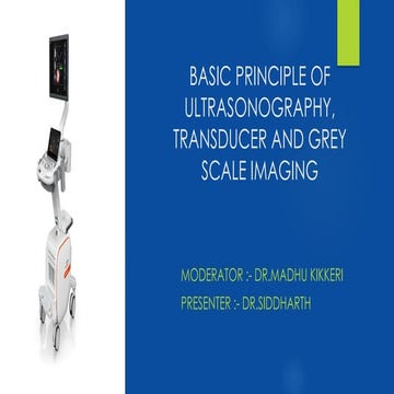 Understanding ultrasound | PPTX