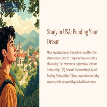US Graduate Assistantships for Nepali Students.